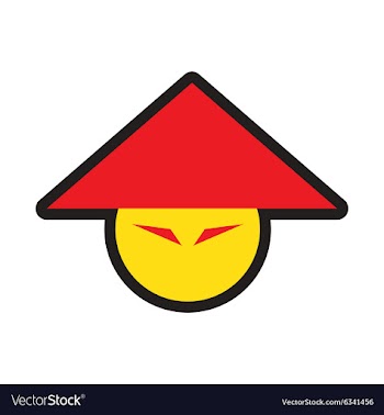 Japanese hats vector image