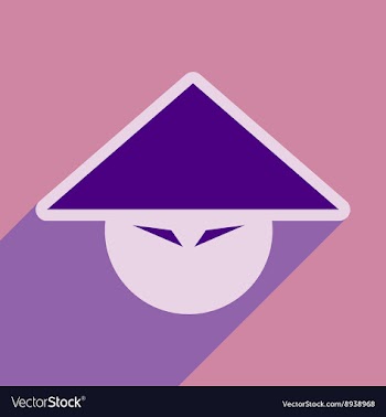Japanese hats vector image