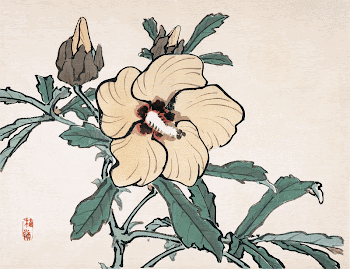 Japanese hollyhock (19th century) vintage | Free Photo Illustration - rawpixel