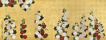 Japanese hollyhocks flower (18th century) | Free Photo Illustration - rawpixel