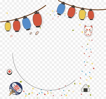 Japanese Illustration - Japanese style border 