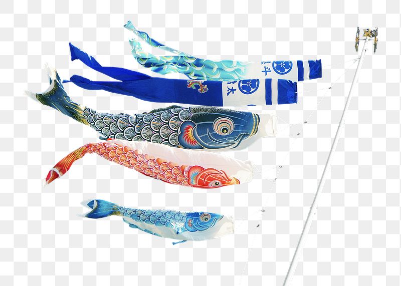 Japanese koi flags png sticker, | Free PNG - rawpixel
