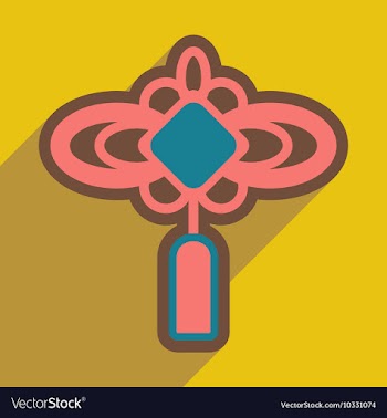 Japanese lanterns vector image