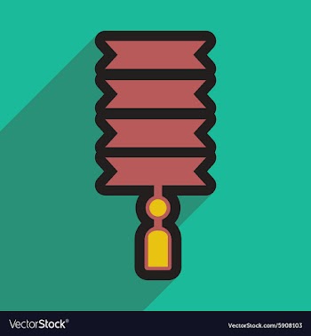 Japanese lanterns vector image