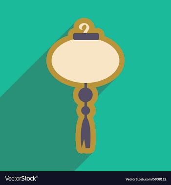 Japanese lanterns vector image