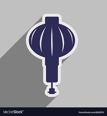 Japanese lanterns vector image
