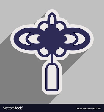 Japanese lanterns vector image