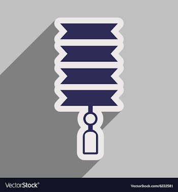 Japanese lanterns vector image