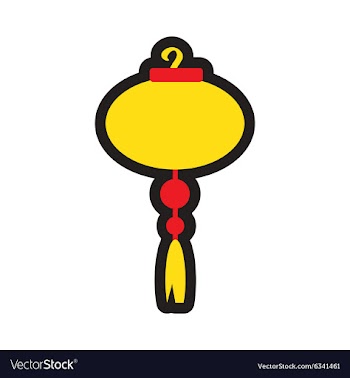 Japanese lanterns vector image