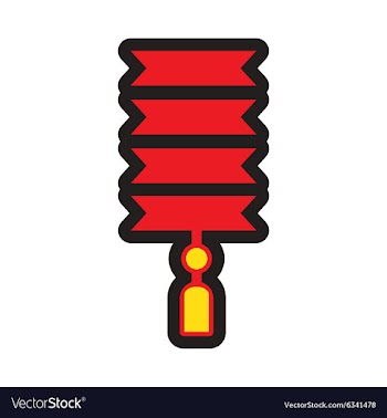 Japanese lanterns vector image