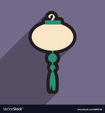 Japanese lanterns vector image