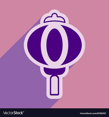 Japanese lanterns vector image