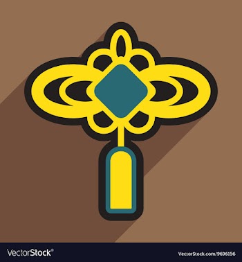 Japanese lanterns vector image