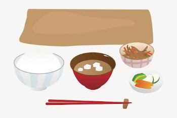 Japanese lunch sticker, food illustration | Free Vector - rawpixel