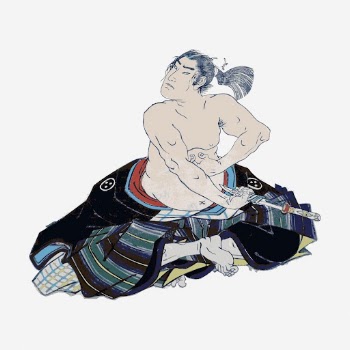 Japanese man performing Seppuku drawing, | Free Photo - rawpixel
