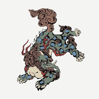 Japanese  myth tapir, baku, | Free PSD Illustration - rawpixel