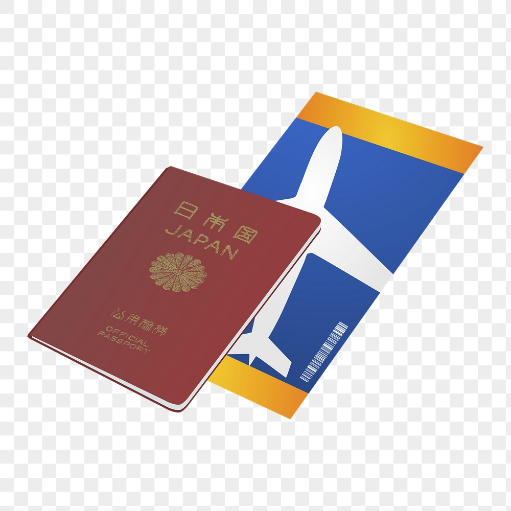 Japanese passport png sticker, travel | Free PNG - rawpixel