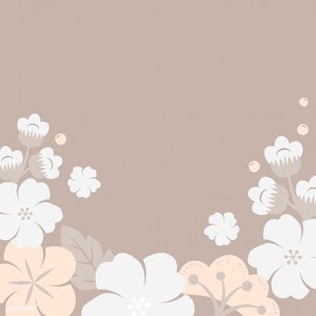 Japanese pastel flowers frame | Free stock vector - 553087