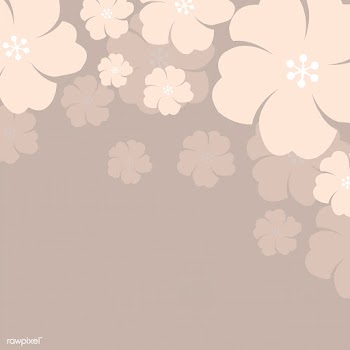 Japanese pastel flowers frame | Free stock vector - 553140