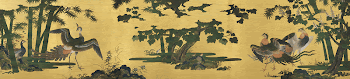 Japanese peacocks and bamboo (1539&ndash;1613) | Free Photo Illustration - rawpixel