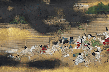 Japanese people feeling from a fire | Free Photo Illustration - rawpixel