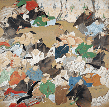 Japanese poets (1801) vintage painting | Free Photo Illustration - rawpixel