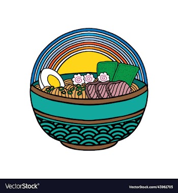 japanese ramen noodles icon