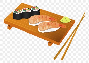 Japanese sushi png sticker illustration, | Free PNG - rawpixel