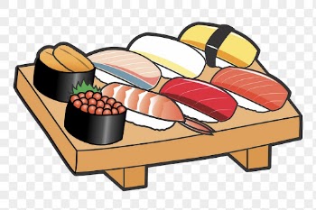 Japanese sushi set png sticker | Free PNG - rawpixel