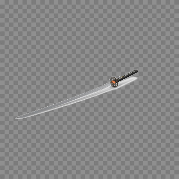 Japanese Sword PNG High-Quality Image