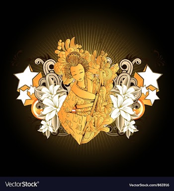 Japanese vector image