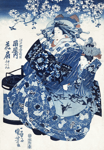 Japanese woman (1798-1861) vintage ukiyo-e | Free Photo Illustration - rawpixel
