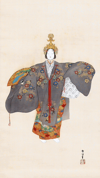 Japanese woman (1920s-1930s) vintage painting | Free Photo Illustration - rawpixel