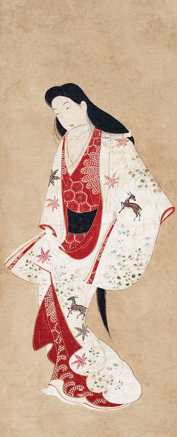 Japanese woman from the &ldquo;Visiting | Free Photo Illustration - rawpixel