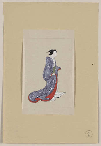 [Japanese woman, full-length, standing, facing | Free Photo - rawpixel