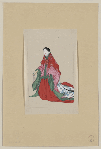[Japanese woman, full-length, standing, facing | Free Photo - rawpixel