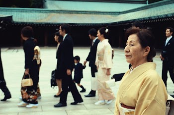 Japanese Woman Wearing Kimono