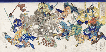 Japanese Yamamoto Kansuke killing a wild | Free Photo Illustration - rawpixel