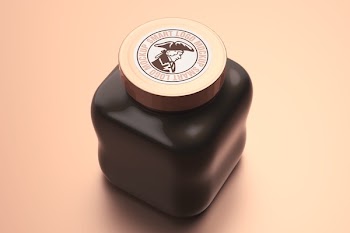 Jar Mockup Round Logo
