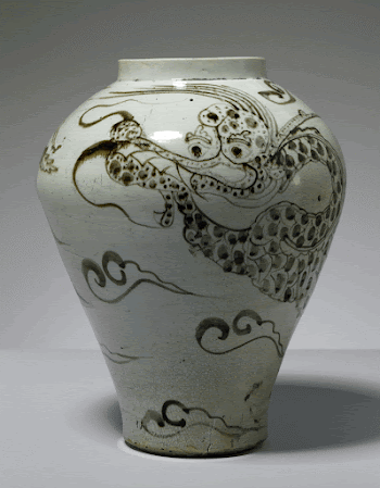 jar, stoneware with underglaze iron-brown | Free Photo - rawpixel