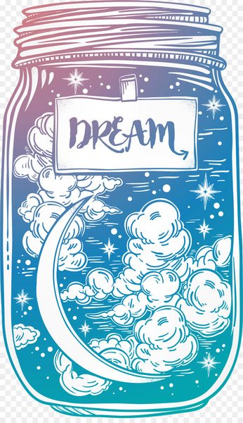 Jar Tattoo Symbol Night sky Drawing - jar 