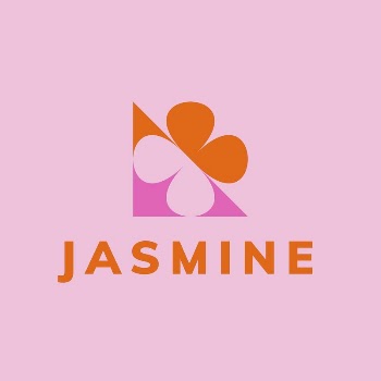 Jasmine leaf logo template, pink | Free PSD Template - rawpixel
