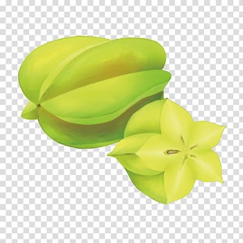 Java apple , Carambola Fruit salad, 3d creative fruit fruits hand-drawn 3d transparent background PNG clipart