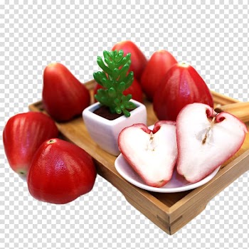 Java apple Juice Fruit, A wax apple fruit transparent background PNG clipart