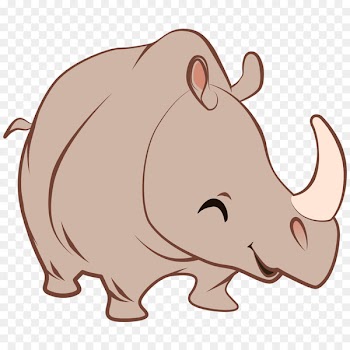 Javan rhinoceros Drawing Elephant Clip art - jungle safari 