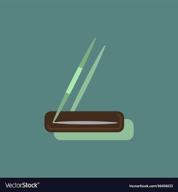 Javelin throw in sticker style vector image