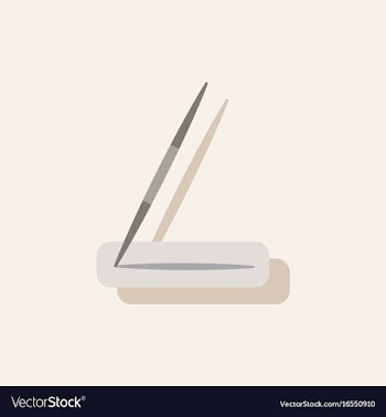 Javelin throw in sticker style vector image