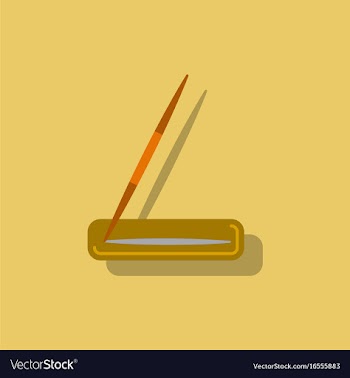 Javelin throw in sticker style vector image