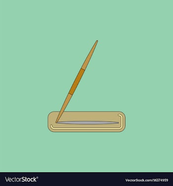 Javelin throw vector image