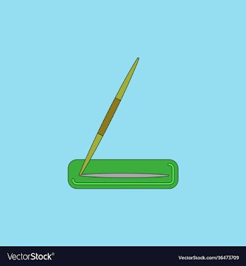 Javelin throw vector image